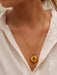 New Summer Beach Ocean Metallic Shell Necklace