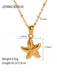 New Summer Beach Ocean Metallic Shell Necklace