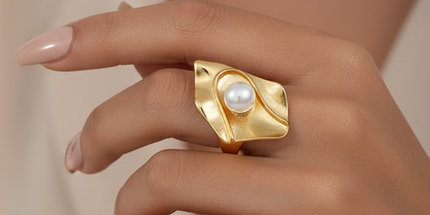 Environmentally friendly geometric ring