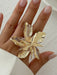 Environmentally friendly flower ring