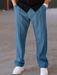 Men's loose straight sports casual trousers