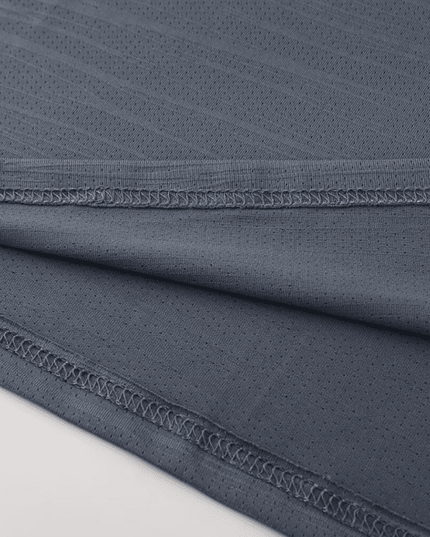 Men's new ice silk quick dry round neck short sleeve sports T-shirt