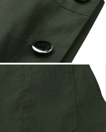 Chic Black Square Neck Suspender Skirt for Women