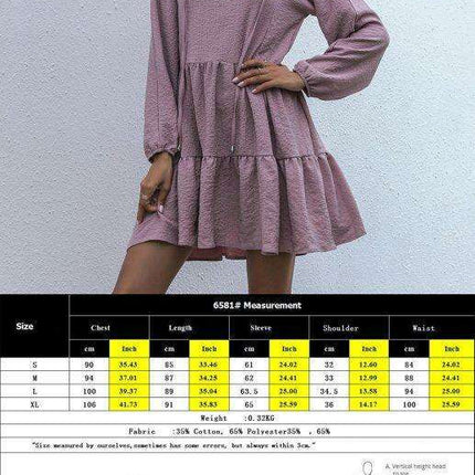 Retro Elegance Lantern Sleeve Midi Dress for Women - Vintage Charm Collection