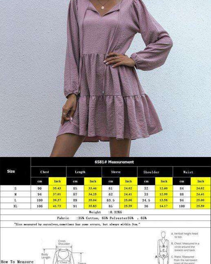 Retro Elegance Lantern Sleeve Midi Dress for Women - Vintage Charm Collection