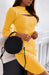 Allure Chest Cutout Bodycon Dress for Women