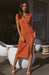 Chic Lapel Collar Slim Polyester Women's Dress for Versatile Styling