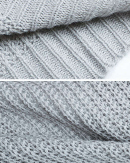 Ladies Fashion Thin Twist Sweater Cardigan