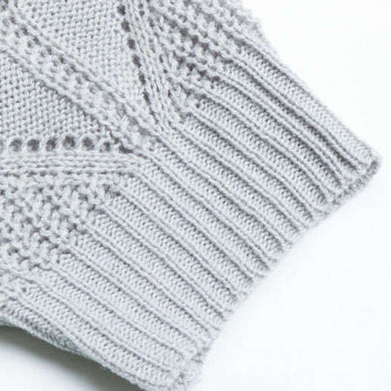 Ladies Fashion Thin Twist Sweater Cardigan