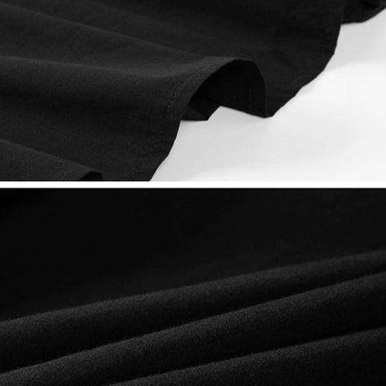 Elegant Deep V-Neck Bubble Sleeve Dress - A Stylish Addition for Every Occasion