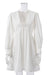 Chic Deep V-Neck Bubble Sleeve Dress - A Stylish Wardrobe Must-Have for Women