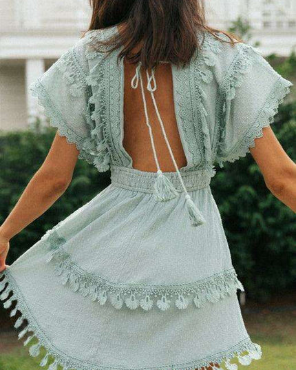 Chic Cotton Dress: Versatile Women's Wardrobe Essential