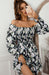 Retro Chic Puff Sleeve Resort Dress - Women's Vintage Summer Attire