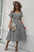 Elegant Plaid Swing Dress with a Touch of Sophistication for Women's Spring and Summer