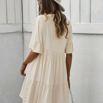 Elegant Viscose Dress for Women - Perfect for Spring and Summer