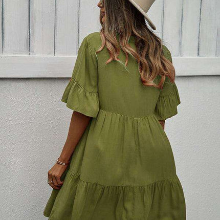 Elegant Viscose Dress for Women - Perfect for Spring and Summer