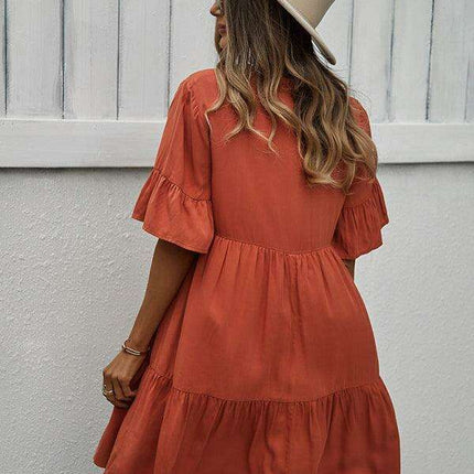 Elegant Viscose Dress for Women - Perfect for Spring and Summer