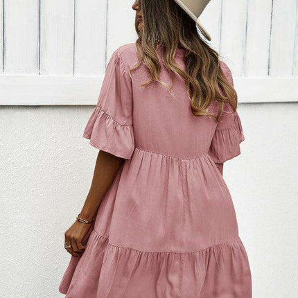 Elegant Viscose Dress for Women - Perfect for Spring and Summer