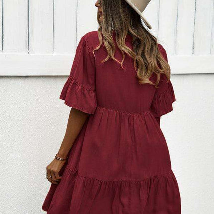 Elegant Viscose Dress for Women - Perfect for Spring and Summer