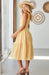 Bohemian Chic Plaid One-Shoulder Dress