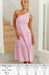Bohemian Stripe One-Shoulder Dress: Casual Chic Plaid Print