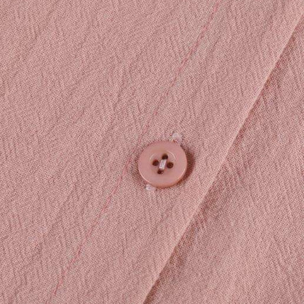 Elegant Button Pocket Lapel Dress - Perfect for Any Occasion