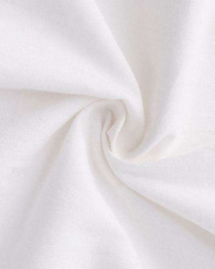 Chic Puff Sleeve Cotton Babydoll Midi Dress - Timeless Feminine Style