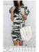 Stylish Camouflage Print T-shirt Dress for Effortless Everyday Style