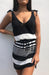 Striped Sleeveless V-Neck Dress: Summer Chic