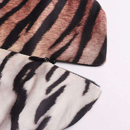 Stylish Leopard Print Long-Sleeve Dress - Perfect for a Night Out