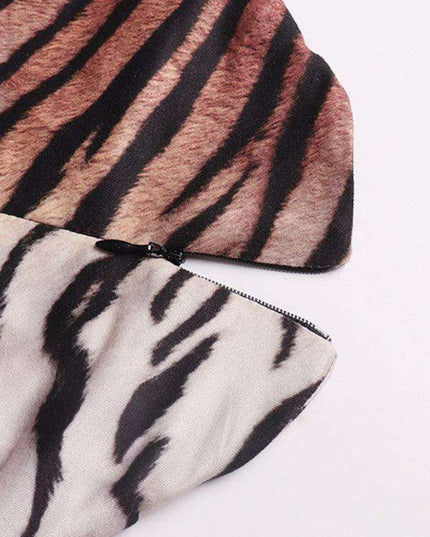 Stylish Leopard Print Long-Sleeve Dress - Perfect for a Night Out