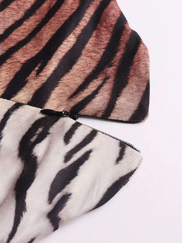 Stylish Leopard Print Long-Sleeve Dress - Perfect for a Night Out