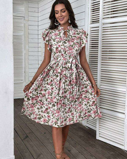 Chic Vintage White Dress: A Summer Must-Have for Trendsetting Women