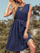 Polka Dot Pleated Dress - Chic and Airy