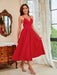 Sultry Suspender Swing Dress for Women's Spring and Summer