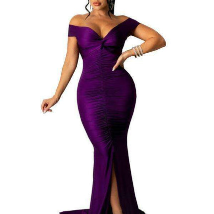 Chic V Neck Ruched Mini Dress with Cap Sleeves for Women