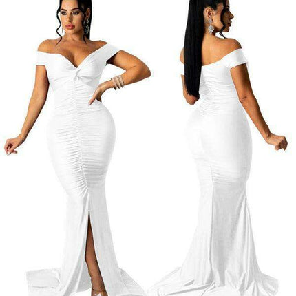 Chic V Neck Ruched Mini Dress with Cap Sleeves for Women