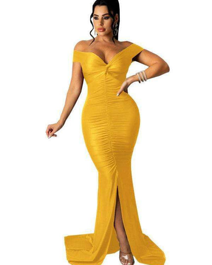 Chic V Neck Ruched Mini Dress with Cap Sleeves for Women