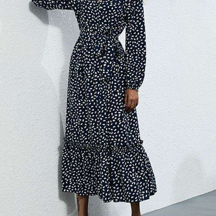 Elegant Black Polka Dot Dress for Women - A Timeless Wardrobe Staple