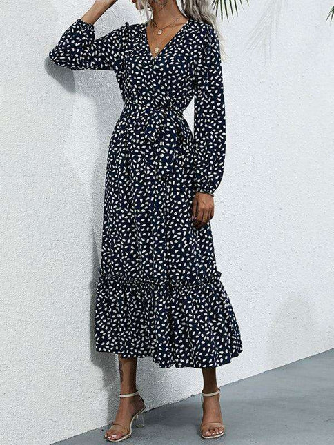 Elegant Black Polka Dot Dress for Women - A Timeless Wardrobe Staple