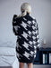 Cozy Chic High Neck Sweater Dress for Women