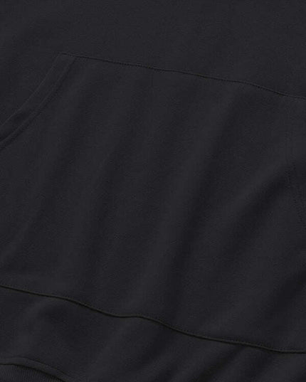 Women's fashion hooded pullover solid color sweater