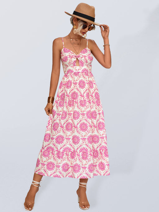 Women's Floral Casual Resort Slip Dress
