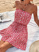 Floral Bliss Sleeveless Tube Top Dress for Women's Summer Escapes
