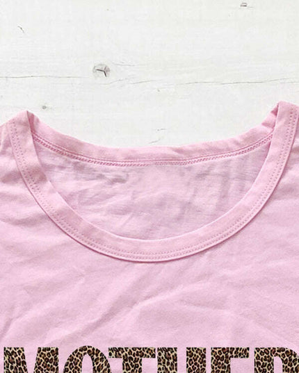 "Mother Hustler Casual Printed T-Shirt"