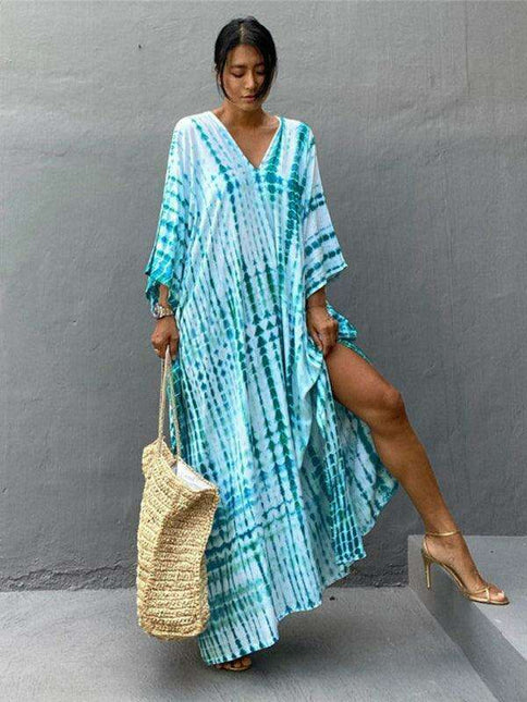 Vibrant Cotton Beach Dress by Sunbeam – Perfect for Sunny Days
