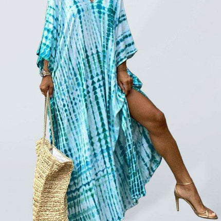 Vibrant Cotton Beach Dress by Sunbeam – Perfect for Sunny Days