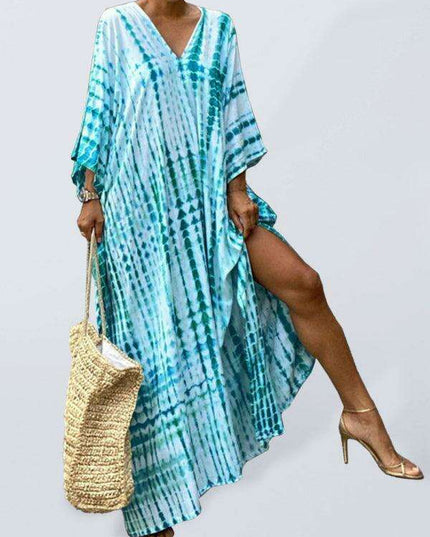 Vibrant Cotton Beach Dress by Sunbeam – Perfect for Sunny Days