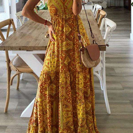 Boho Vibes Slip Skirt Dress - Essential Summer Wardrobe Staple