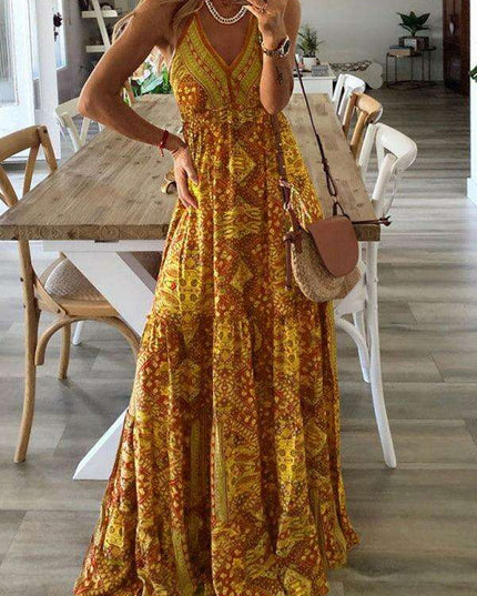 Boho Vibes Slip Skirt Dress - Essential Summer Wardrobe Staple